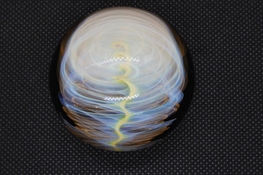 Ned Glassman fumed paper weight (large)