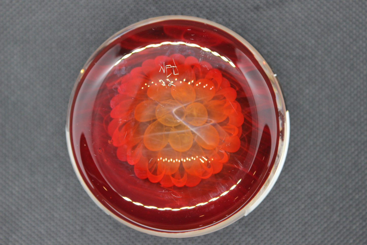 Ned Glassman fumed paper weight (large)