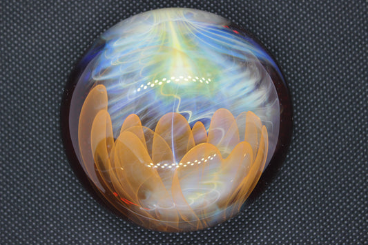 Ned Glassman fumed paper weight (large)