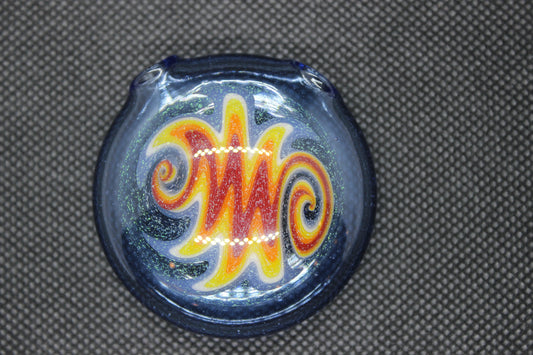 YG Glassworks wigwag pendant (hollow)