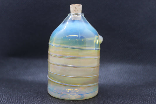 Ned Glassman fumed Iso holder/flask